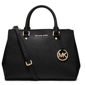 Michael Kors Medium Sutton Saffiano Satchel